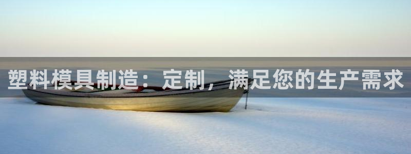 太阳成娱乐app下载：塑料模具制造：定制，满足您的生产需求