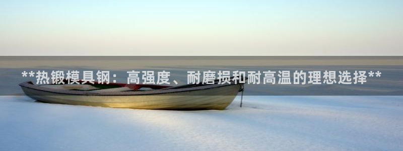 太阳集团8027：**热锻模具钢：高强度、耐磨损和耐高温的理想选择**