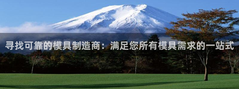太阳集团电子游戏官方版：寻找可靠的模具制造商：满足您所有模具需求的一站式