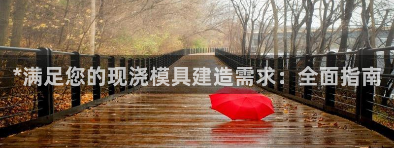 太阳集团城2017网站：*满足您的现浇模具建造需求：全面指南