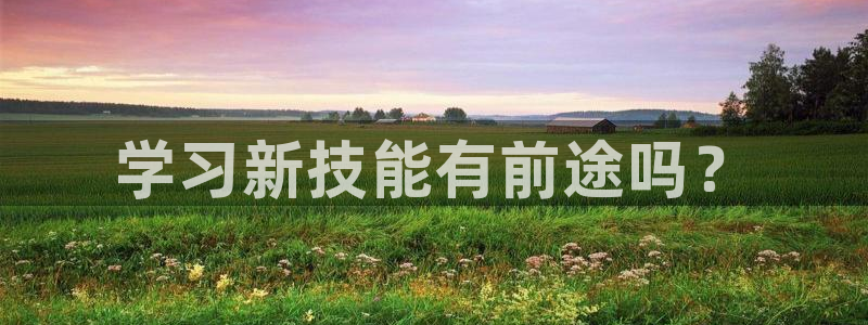 太阳集团城网2018：学习新技能有前途吗？