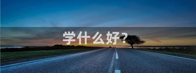 太阳集团城官方app：学什么好？