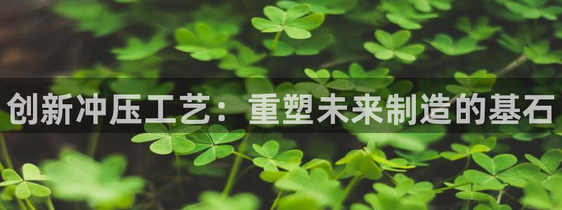suncitygroup太阳集团--官方网站：创新冲压工艺：重塑未来制造的基石