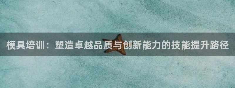 太阳gg注册登录：模具培训：塑造卓越品质与创新能力的技能提升路径