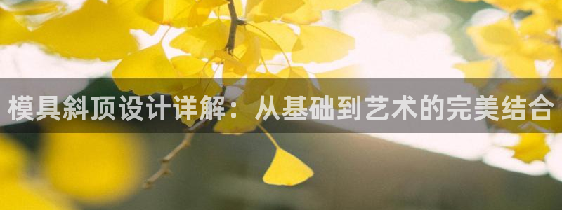 44118太阳成城集团：模具斜顶设计详解：从基础到艺术的完美结合