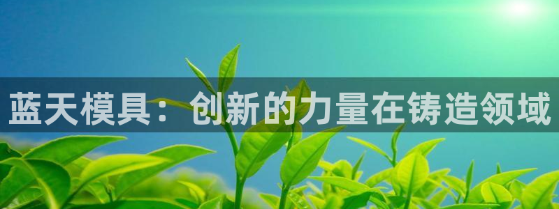 太阳成集团APP：蓝天模具：创新的力量在铸造领域