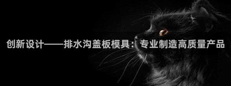 太阳成集团mmm671：创新设计——排水沟盖板模具：专业制造高质量产品