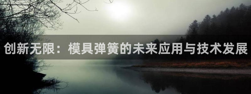 太阳成集团tyc9728：创新无限：模具弹簧的未来应用与技术发展