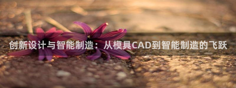 太阳gg注册地址：创新设计与智能制造：从模具CAD到智能制造的飞跃