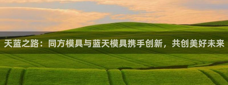 太阳集团城官网1407：天蓝之路：同方模具与蓝天模具携手创新，共创美好未来