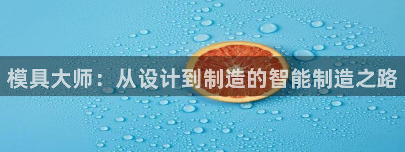太阳集团是什么电视剧：模具大师：从设计到制造的智能制造之路